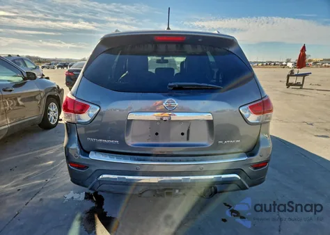 2015 Nissan Pathfinder S из США, поврежденный, VIN 5N1AR2MN4FC677583